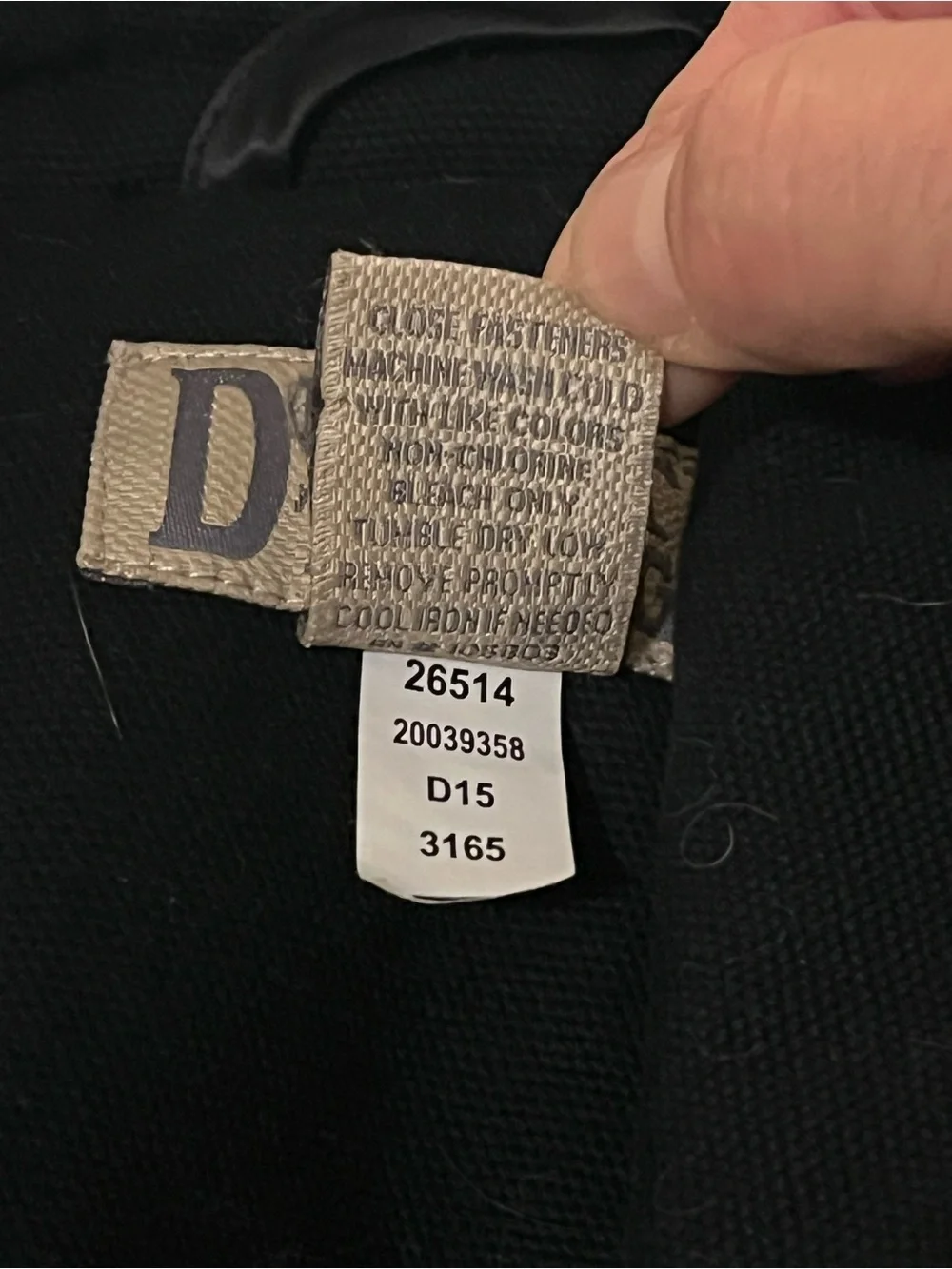Duluth Trading Co Chore Blazer Mens Size Large Black Cotton Workwear Jacket